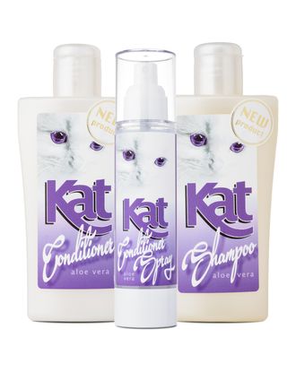 K9 Kat Aloe Vera - zestaw kosmetyków do pielęgnacji kotów