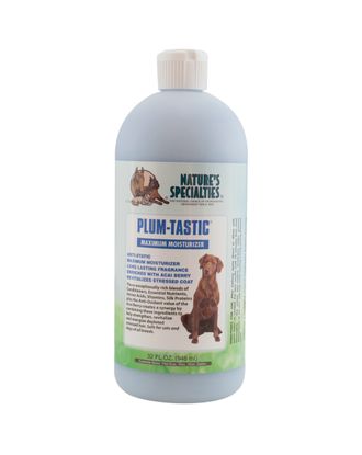 Nature's Specialties Plum-Tastic Conditioner - mocno nawilżająca odżywka do przesuszonej, zaniedbanej sierści  psa i kota, koncentrat 1:32 - 946ml