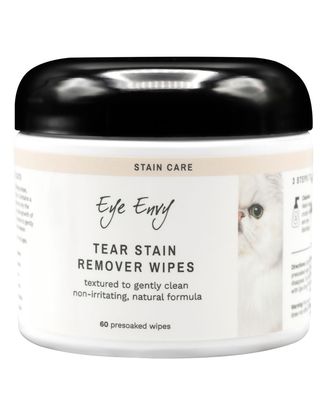 Eye Envy Tear Stain Remover Wipes Cat 60szt. - chusteczki do usuwania przebarwień wokół oczu kota