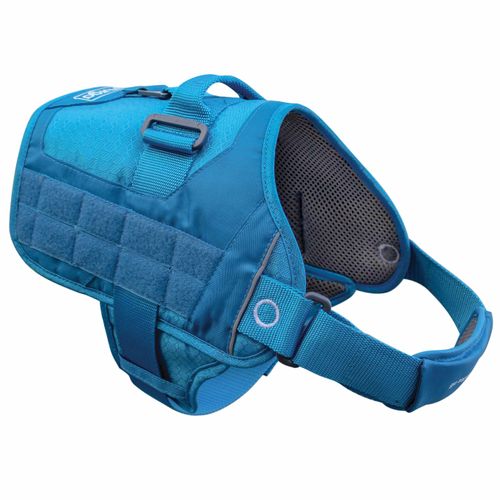 Kurgo RSG Townie Harness Blue - wytrzymałe szelki taktyczne dla psa, niebieskie