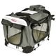 Blovi Dog Soft Crate - wysokiej jakości, materiałowy transporter dla zwierząt, szary