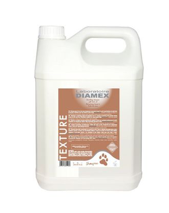 Diamex Texture Shampoo - głęboko odżywiający szampon do długiej sierści, koncentrat 1:13 - 5L