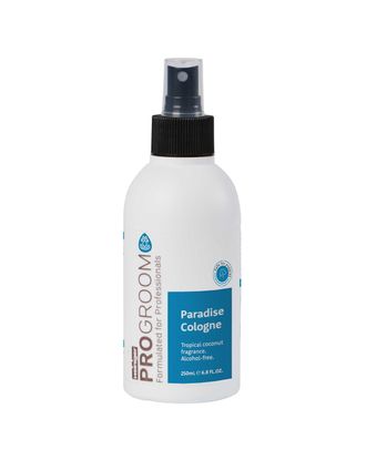 ProGroom Paradise Cologe 250ml - perfumowany spray dla psa, odświeża i pielęgnuje, zapach tropikalnego kokosa