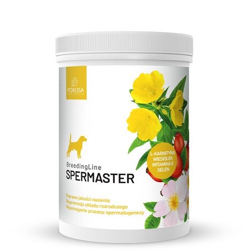 Pokusa BreedingLine Spermaster 350g - suplement poprawiający jakość nasienia u reproduktorów
