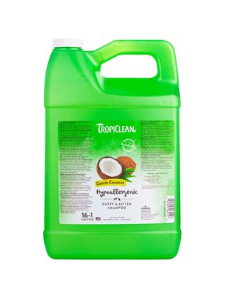 Tropiclean Gentle Coconut Pet Shampoo - łagodny szampon kokosowy dla szczeniąt, kociąt i alergików - 3,8L