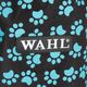 Wahl Paw Apron Black & Blue - fartuch groomerski, czarny w niebieskie łapki