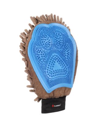 Flamingo Combi Glove - rękawica do sierści, do wyczesywania i osuszania