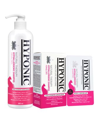 Hyponic Hypoallergenic Shampoo for Cats - hipoalergiczny szampon dla kota, do wszystkich rodzajów sierści