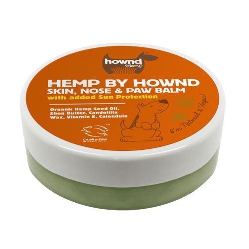 Hemp by Hownd Skin, Nose & Paw Balm 50g - całoroczny balsam do skóry, nosa i łap z filtrem przeciwsłonecznym SPF8