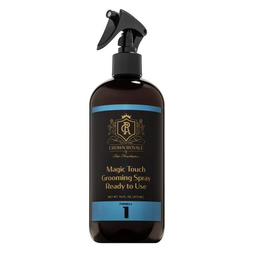 Crown Royale Magic Touch Formula 1 RTU - spray antystatyczny i nabłyszczający do cienkiej i delikatnej sierści psa