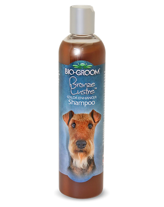 Bio-Groom Bronze Lustre - szampon do brązowej, rudej i czerwonej sierści psa i kota, koncentrat 1:8 - 355ml