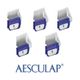 Aesculap Snap-On Combs Set - zestaw 5 profesjonalnych nasadek ze stali, z walizką do przechowywania