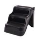 Flamingo Dog Step Fola Black - schody dla psa do 50kg, z tworzywa, czarne, 38x46x38cm