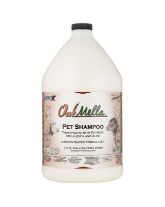 Double K Oatmella - owsiany szampon leczniczy dla psa i kota, zmniejszający świąd i łuszczenie skóry, koncentrat 1:8 - 3,8L