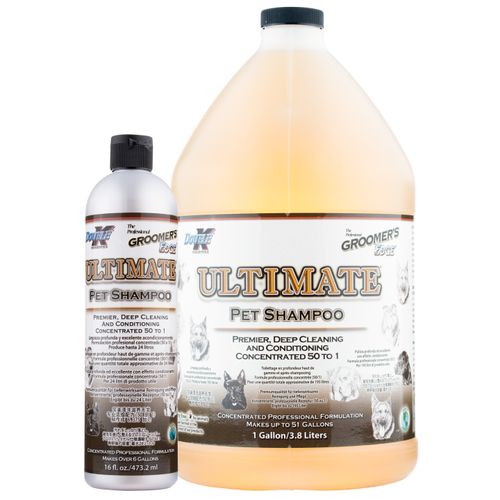 Double K Ultimate Shampoo - delikatny szampon oczyszczający  szampon do każdego rodzaju sierści psa i kota, koncentrat 1:50