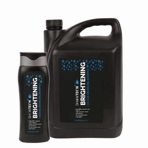 Show Tech+ Brightening Shampoo - szampon wzmacniający kolor sierści i usuwający przebarwienia, koncentrat 1:35