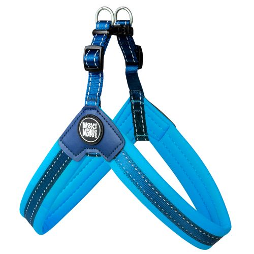 Max&Molly Q-Fit Harness Sky Blue - szelki step in dla psa, lekkie i regulowane