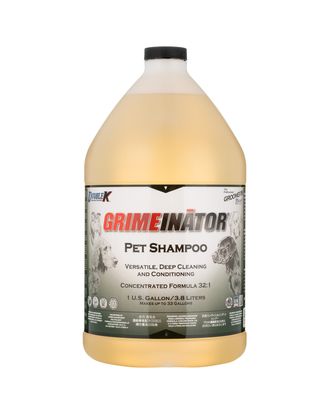 Double K Grimeinator – Deep-Cleansing Shampoo for Dogs and Cats, 1:32 Concentrate - 3,8L