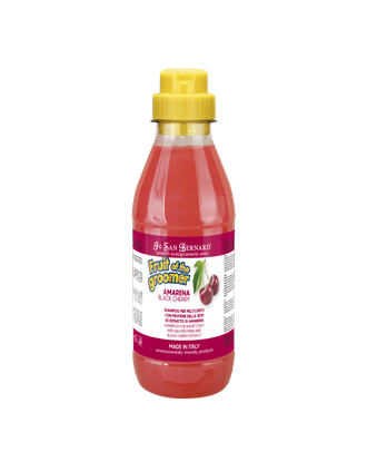 Iv San Bernard Fruit of the Groomer Black Cherry Shampoo - szampon czereśniowy dla psa i kota, do sierści krótkiej z proteinami jedwabiu, koncentrat 1:3 - 500ml