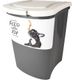 Flamingo Pria Food Barrel 38L - pojemnik na psią karmę, 18kg, na kółkach, z miarką
