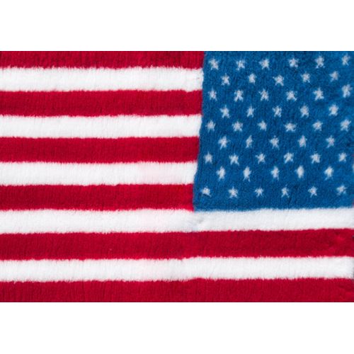 Blovi DryBed VetBed A - antypoślizgowe posłanie, legowisko dla zwierząt, flaga USA, rozmiar 100x75cm