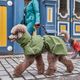 Hurtta Mudventure Coat Eco Forest - kurtka przeciwdeszczowa dla psa