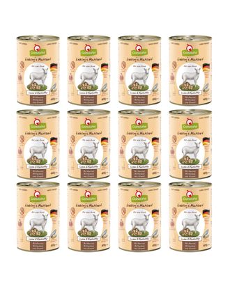GranataPet Lamb & Potato - bezzbożowa mokra karma dla psa, jagnięcina i ziemniaki - 12x 400g