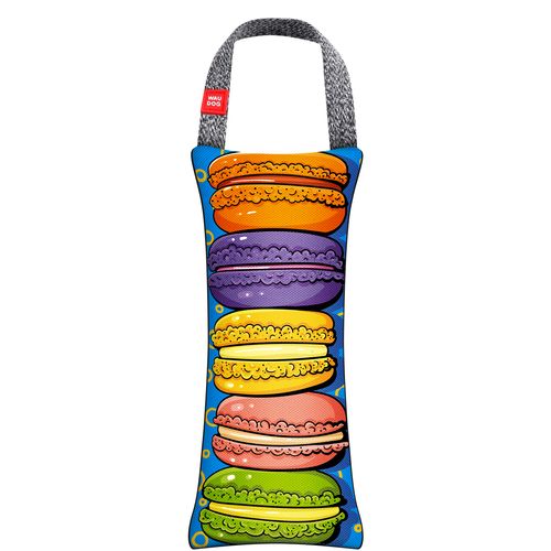 Waudog Toy For Dog Macarons - kolorowy szarpak dla psa, makaroniki