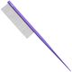 Blovi Rat Tail Comb Dense 18cm - metalowy grzebień ze szpikulcem, z gęstym rozstawem pinów