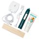 Emmi-Pet PRO Basic Set - szczoteczka ultradźwiękowa dla psa, bezgłośna, zestaw z 2 końcówkami