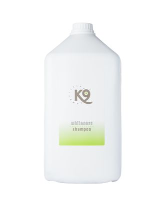K9 Whiteness Shampoo - aloesowy szampon do białej i jasnej sierści psa, kota, zwierząt domowych, koncentrat 1:10 - 5,7L