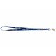 Show Tech Grooming Noose Blue with Logo 57x1,5 cm - smycz groomerska z regulacją obwodu szyi, niebieska