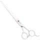 Jargem Straight Scissors - lekkie nożyczki groomerskie proste z różowym diamencikiem