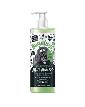 Bugalugs All in 1 Shampoo - szampon z odżywką dla psa, zmniejszający wypadanie sierści, koncentrat 1:10 - 500ml