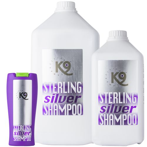 K9 Sterling Silver Shampoo - szampon podkreślający naturalny kolor szaty, koncentrat 1:10