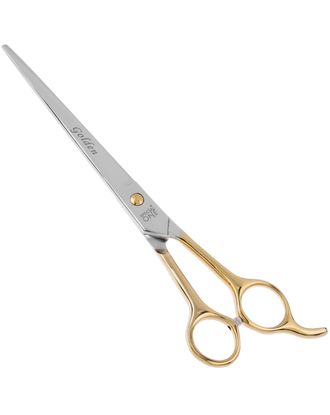 Special One Golden Elitte Straight Scissors 8,5" - solidne nożyczki groomerskie proste, z długimi ostrzami i złoconą rękojeścią