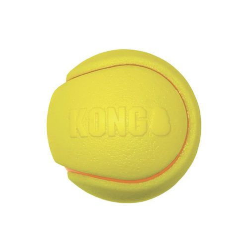 KONG Squeezz Tennis Ball 2 szt. - piłka gumowa dla psa, piszcząca