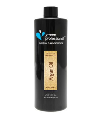 Groom Professional Argan Oil Shampoo - nawilżający szampon z olejkiem arganowym, do włosów suchych, koncentrat 1:10 - 450ml