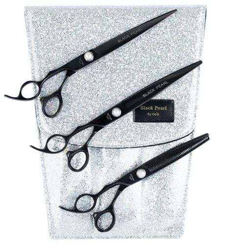 Geib Black Pearl Lefty Scissors Set 8,5