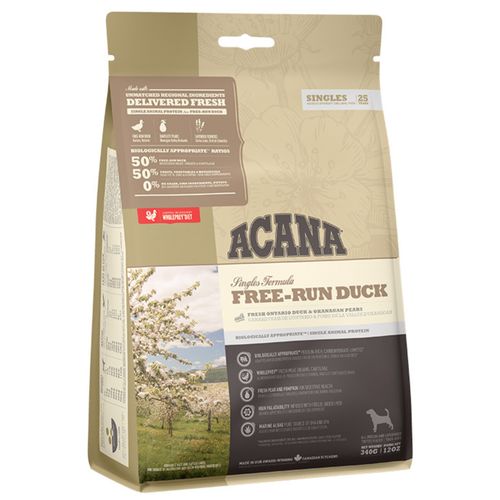 Acana Free-Run Duck - karma dla psa, kaczka, gruszki, lawenda
