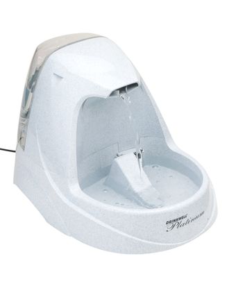 PetSafe Drinkwell Platinum Pet Fountain 4,97L - fontanna dla kota i psa, z dodatkowym zbiornikiem na wodę