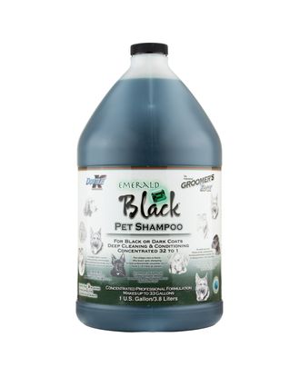 Double K Emerald Black - szampon do czarnej i ciemnej sierści psa, kota i konia, koncentrat 1:32
