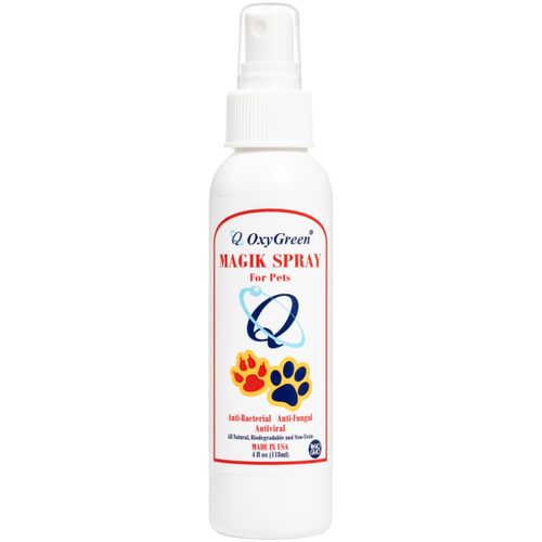 Mr Groom Oxy Green Magik Spray 118ml - naturalny spray antybakteryjny dla psów, kotów, królików, świnek morskich i gadów niewodnych