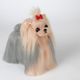 Mr. Jiang Yorkshire Full Body Hair - wymienna sierść do manekina groomerskiego Small Model Dog, york