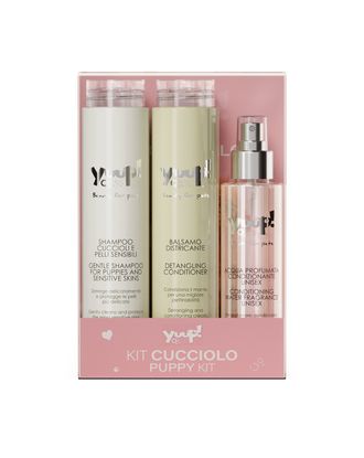 Yuup! Home Puppy Kit - zestaw kosmetyków dla szczeniaka, szampon + odżywka + perfumy