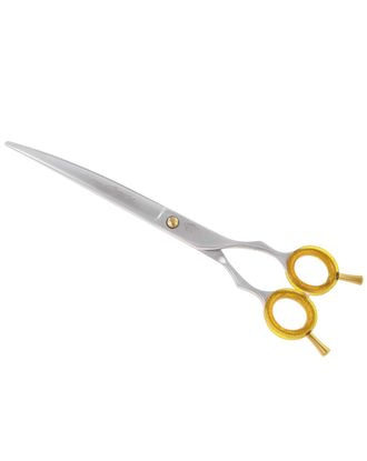 P&W Wild Rose Curved Scissors - nożyczki gięte z satynowym wykończeniem i jednostronnym mikroszlifem