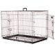 Flamingo Ebo Taupe - metalowa klatka dla psa, L: 56x92x64cm