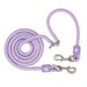 Max&Molly Rope Leash Matrix 2.0 200cm Lavender - przepinana smycz linowa dla psa, fioletowa