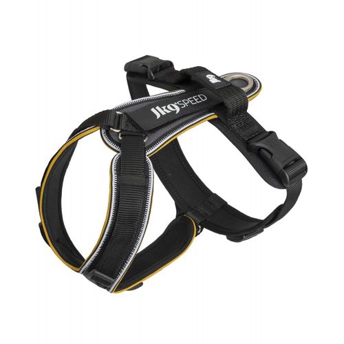 Julius-K9 Speed Harness Grey - sportowe szelki dla psa, regulowane, grafitowe