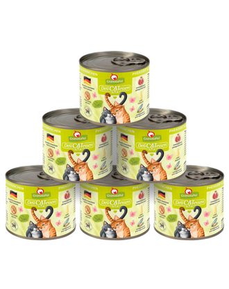 GranataPet DeliCatessen Pheasant & Coney - bezzbożowa mokra karma dla kota, bażant z królikiem - 6x 200g